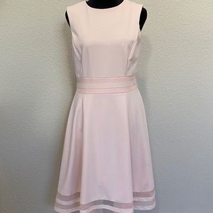 Calvin Klein light pink dress